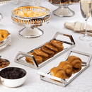 Bandeja Aço Inox com Espelho G - 30 cm