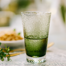Copo Longo em Acrílico Degrade Verde 562ml