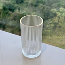 Jogo 6 Copos Altos Long Drink com Borda Dourada Graffiato 420ml