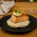 Prato Raso Orgânico Matte Preto 26cm