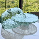 Boleira em Acrílico com Detalhe em Textura Verde