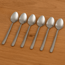 Jogo 6 Colheres para Café Viena Aço Inox 11cm