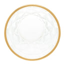 Copo de Vidro com Fio de Ouro Diamond 270ml