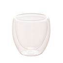 Copo para Café Parede Dupla em Vidro Borossilicato Transparente 70ml