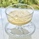 Boleira 6 em 1 Prato para Bolo Petisqueira Cristal Coração 25,5cm