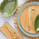 Faqueiro Dourado Aço Inox 24 Peças