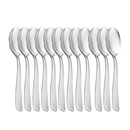 Jogo 12 Colheres Pisa para Café em Aço Inox