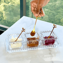 Jogo 4 Colheres Para Chá Aço Inox Leaves Dourado