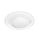 Jogo 4 Pratos em Cristal Pearl 14cm