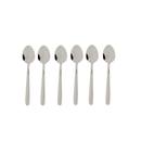 Jogo 6 Colheres para Café Viena Aço Inox 11cm