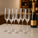 Jogo 6 Taças para Champanhe em Cristal Gastro 220ml
