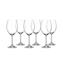 Jogo 6 Taças para Vinho Bordeaux Gastro Cristal 580ml