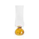 Jogo 6 Taças Champanhe Base Esfera Âmbar e Transparente 240ml