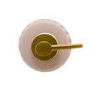 Kit para Banheiro em Cerâmica Stripes Nude 2 Peças