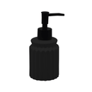 Kit para Banheiro em Cerâmica Stripes Preto 2 Peças