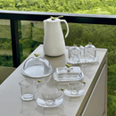 Kit para Mesa Posta Café Golden Bird 8 Peças