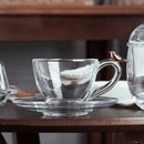 Kit para Mesa Posta Café Golden Bird 8 Peças