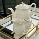 Leiteira em Porcelana Birds Branca 230ml