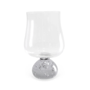 Jogo 6 Taças de Vidro Base Esfera Fume 440ml