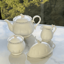 Leiteira em Porcelana Birds Branca 230ml