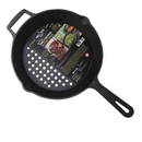Panela Perfurada para Grelhar Preta