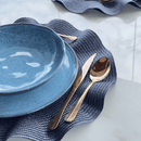 Faqueiro 24 Peças de Aço Inox Positano Rose Gold