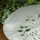 Prato Raso em Cerâmica Orgânico Ammi 26,5cm