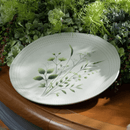 Prato Raso em Cerâmica Orgânico Ammi 26,5cm